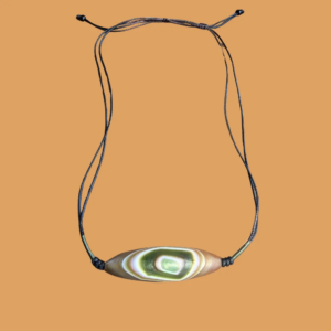 Desert Eye Banded Agate Pendant .webp