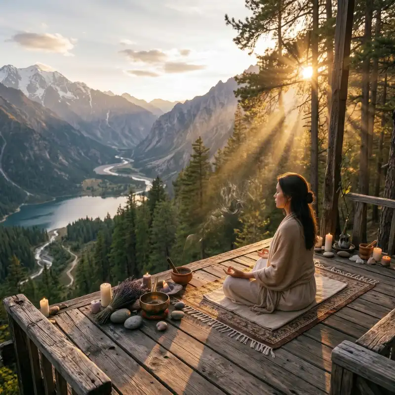 meditation kris nature