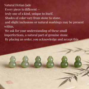 Natural Hetian Jade Every piece is different 